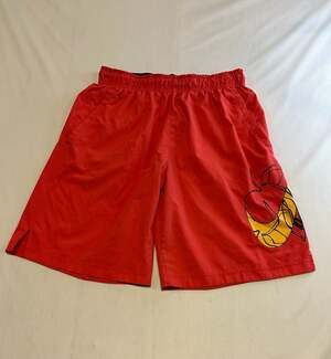 Nike Dri-FIT Men's Red Abstract Flower Graphic Training Shorts Size Medium